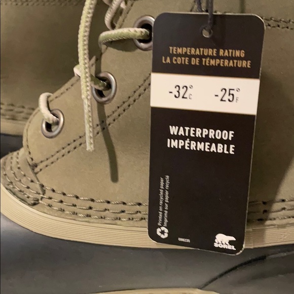 Sorel Men’s Cheyanne II Boots Nori/Black Nib 10.5 - Picture 6 of 6